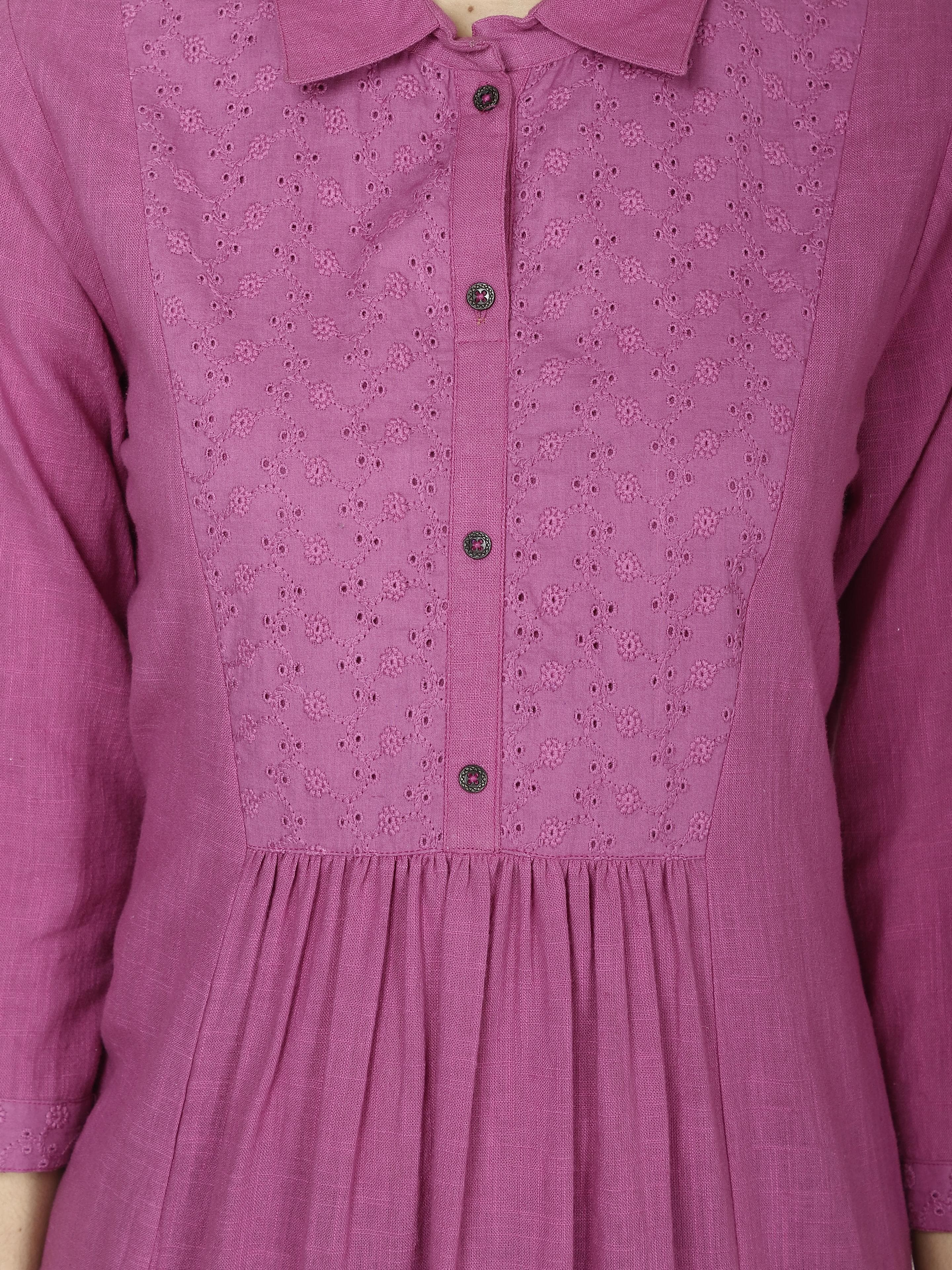 Cotton A-line Kurta