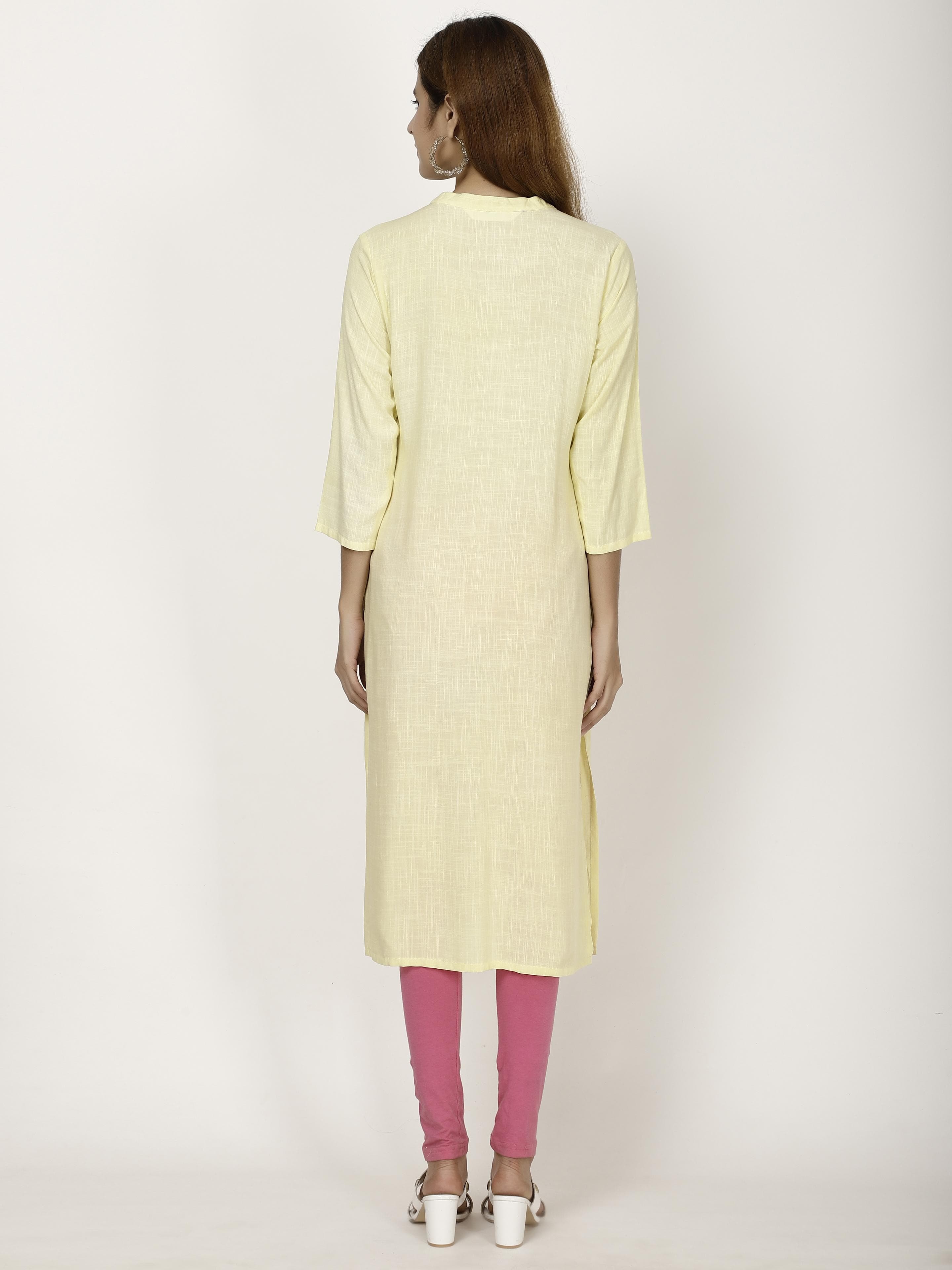 Mirror work kurta